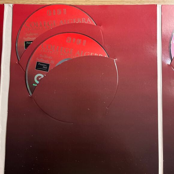 Sullivan College Algebra Lecture Series with Graphing Utilities 3rd Edition CD's - Picture 9 of 10